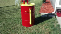 Custom Painted Bakerod Smoker